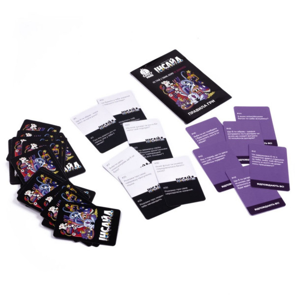 Карточная игра "Инсайд" VT5903-03, 50 карт, правила игры (VT5903-03)
