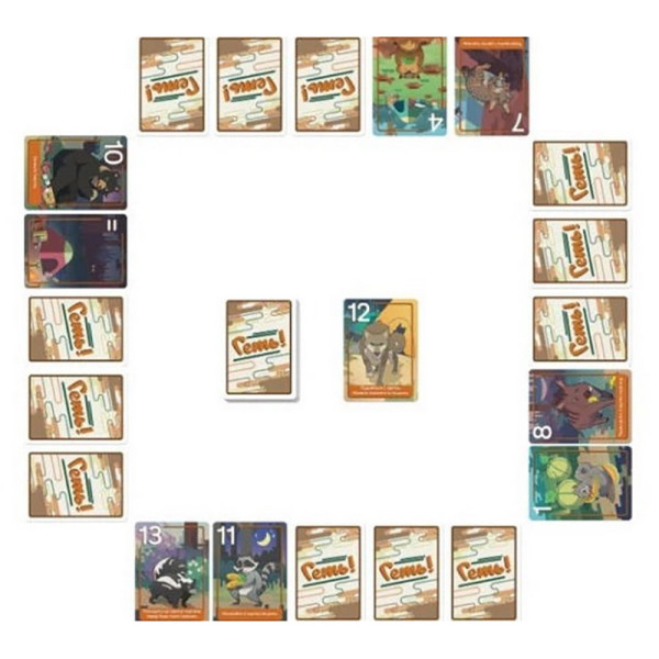 Карточная игра "Прочь!" SCRM01UA 70 карточек, правила игры(SCRM01UA)