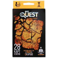 Карткова квест-гра "BEST QUEST" (укр.) BQ-01-01-04U  BQ-01-03U (BQ-01-03U(Yellow))
