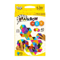 Розважальна карткова гра "Brainbow HEX" G-BRH-01-01, 40 карт (G-BRH-01-01)