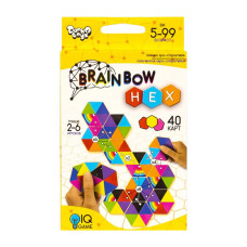 Розважальна карткова гра "Brainbow HEX" G-BRH-01-01, 40 карт (G-BRH-01-01)