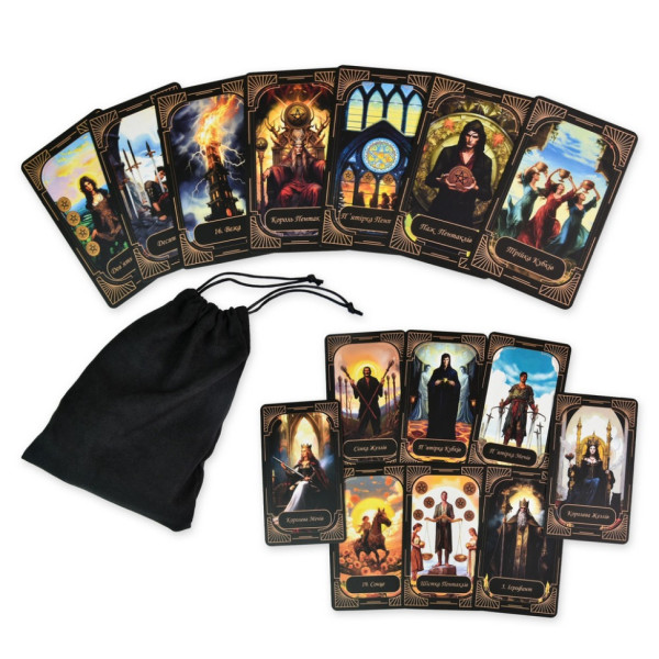 Гадальні карти Таро 30472 інструкція 78 штук (30472)