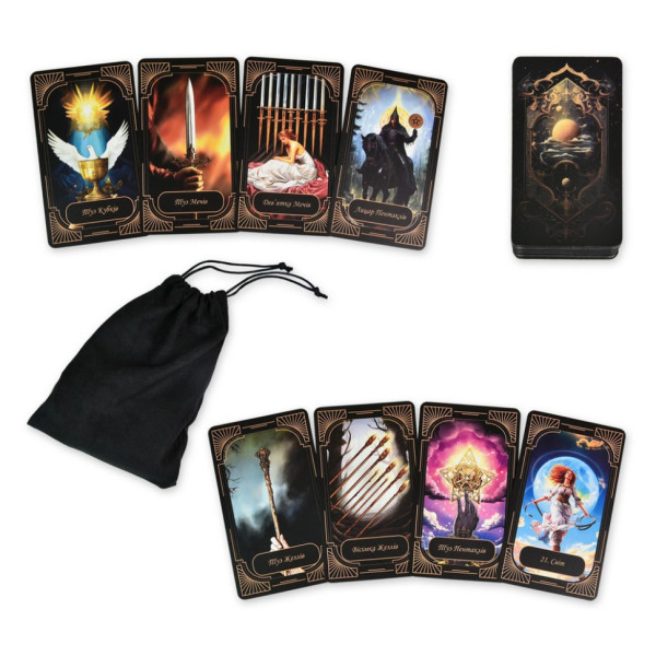 Гадальні карти Таро 30472 інструкція 78 штук (30472)