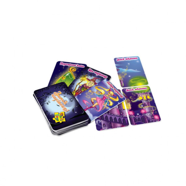 Детская карточная игра "Замок волшебницы" VT2303-07 на укр. языке