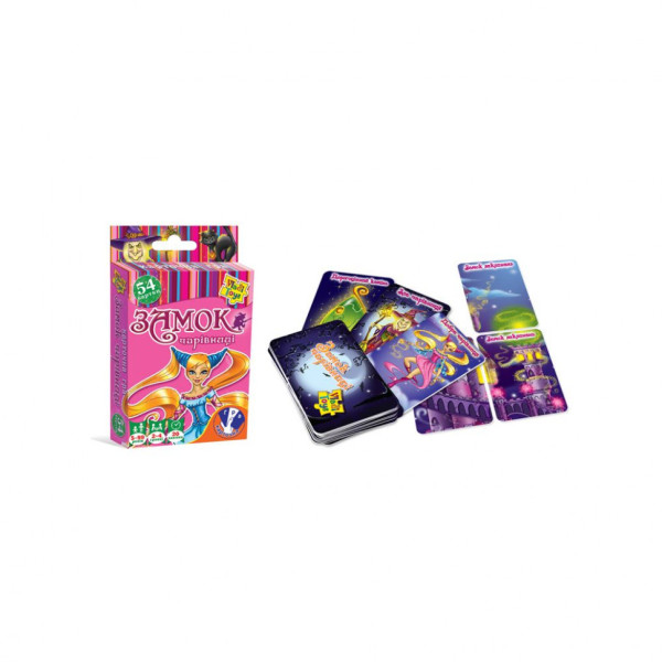 Детская карточная игра "Замок волшебницы" VT2303-07 на укр. языке