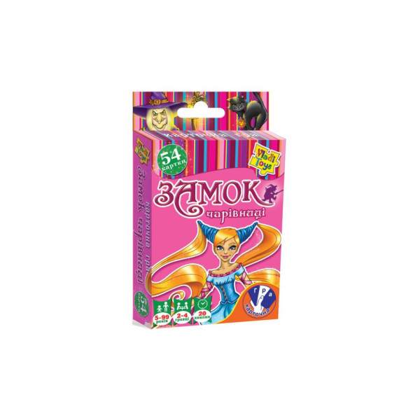 Детская карточная игра "Замок волшебницы" VT2303-07 на укр. языке