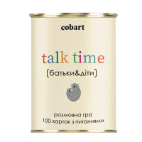Карткова гра Talk time "Батьки та діти" СS-CG-007, 100 карток (СS-CG-007)