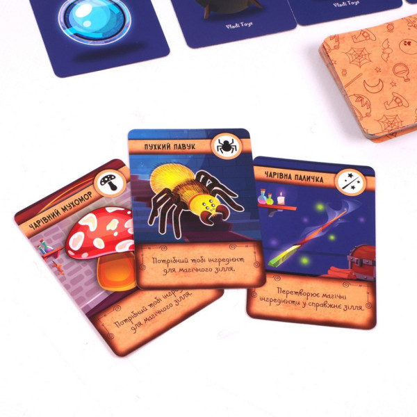 Дитяча карткова гра "Гримуар Алхіміка" VT8077-08, 100 ігрових карток (VT8077-08)