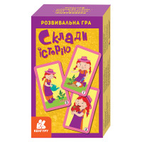 Розвиваюча карткова гра Склади історію 901969 Clever book (901969)