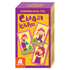 Розвиваюча карткова гра Склади історію 901969 Clever book (901969)