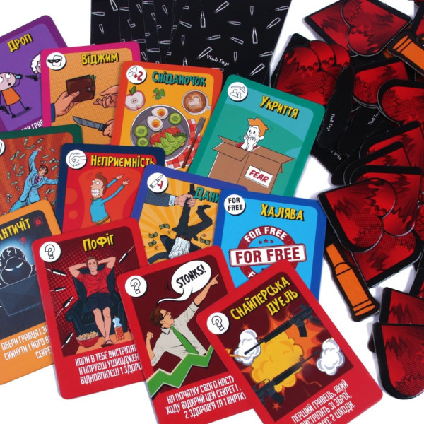 Настільна гра "Пекельна перестрілка" Vladi Toys VT8077-17 українська мова (VT8077-17)