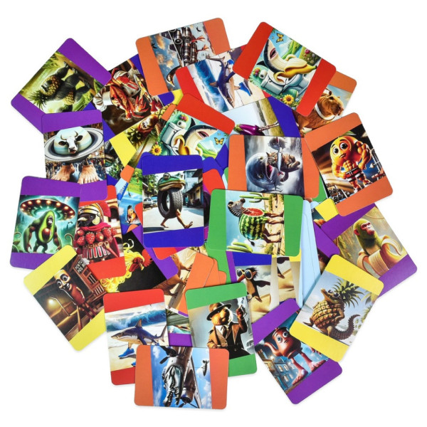 Настільна гра "Мачоліні" 30919 картки, інструкція (30919)