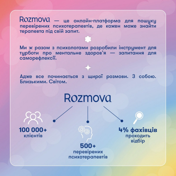 Картки саморефлексії "Розмова з собою" orner-2971, 100 карток (orner-2971)