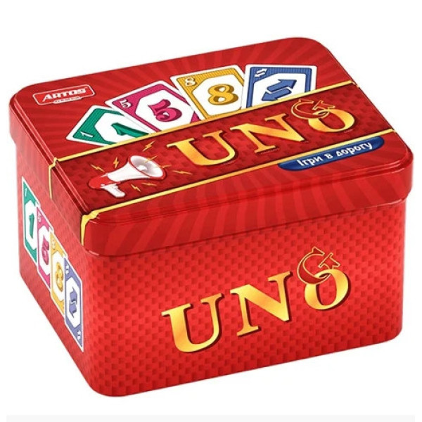 Настольная игра "UNgO" 1090 в металлической коробке