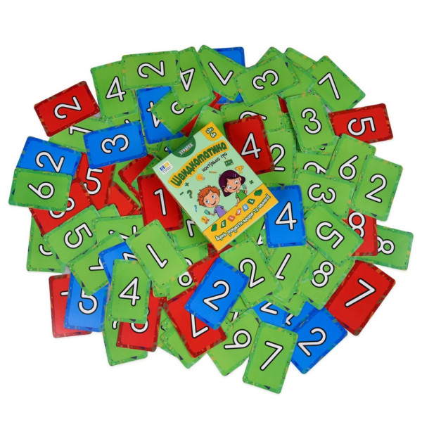 Настільна гра "Швидкоматика" 30939, 4 рівня складності (30939)