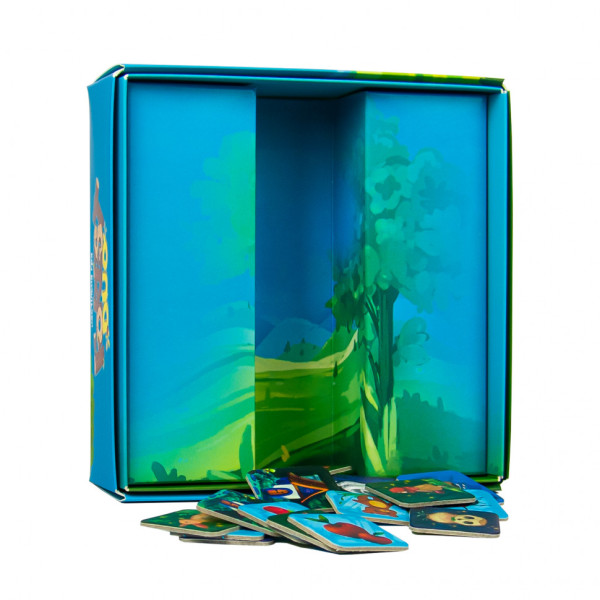 Настільна гра-мемо "Forest Duo" 30867 інструкція 64 фішки (30867)