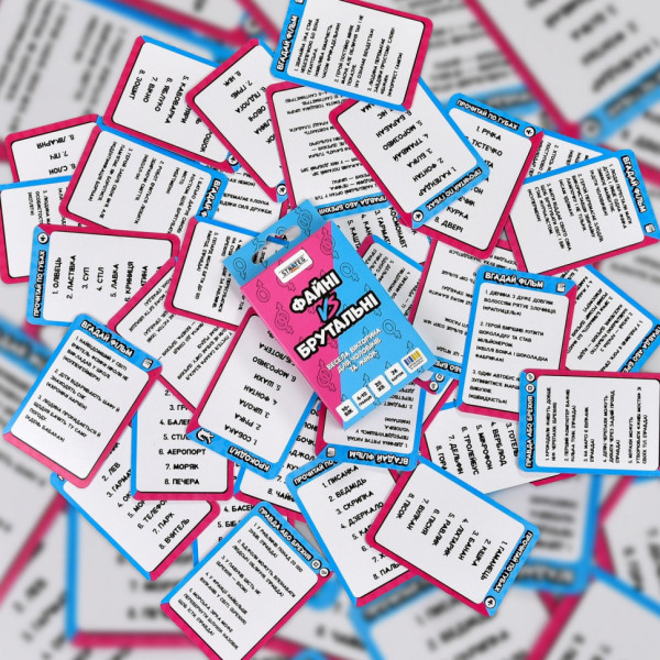 Карточная игра "Файни vs Брутальные" 30953, 36 карт (30953)
