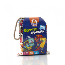 Дитяча настільна гра в мішечку "Врятуй дракона" VT8077-11, 54 картки (VT8077-11)