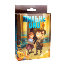 Настільна карткова гра "Пильне око" Strateg 30274 українською мовою                                 (30274)