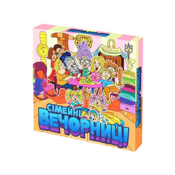 Настільна гра для компанії "Сімейні Вечорниці" 0027-VCHR Рус (0027-VCHR)
