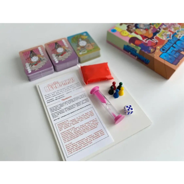 Настільна гра для компанії "Сімейні Вечорниці" 0027-VCHR Рус (0027-VCHR)