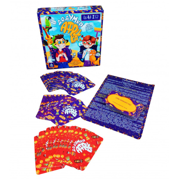 Настільна карткова гра "ДодУМка АФРИКА" GDV-Afr-01 укр. мовою (GDV-Afr-01U)