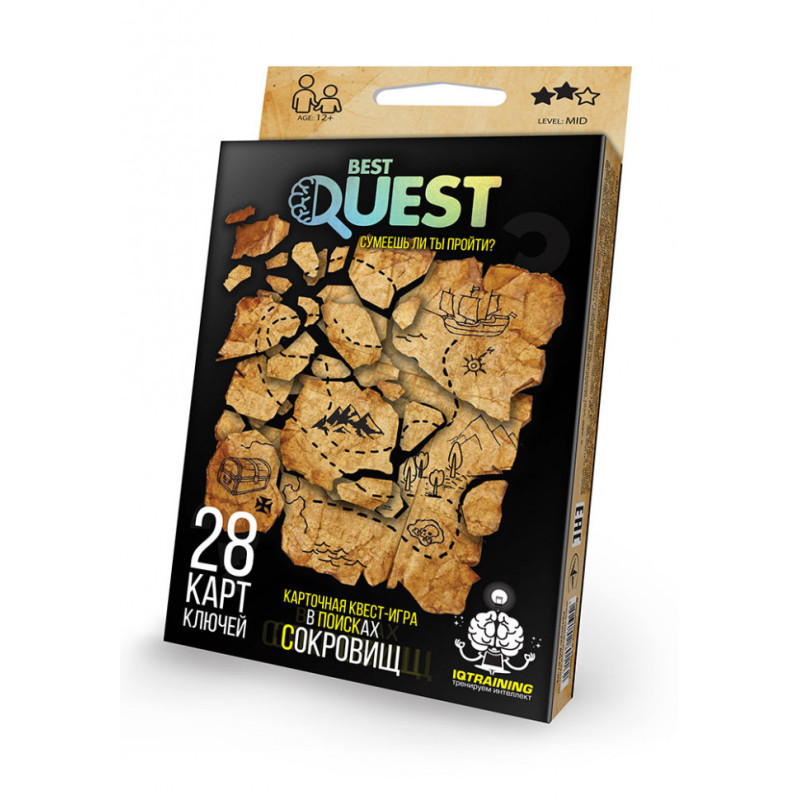Карткова квест-гра BEST QUEST BQ-01 рос. мовою