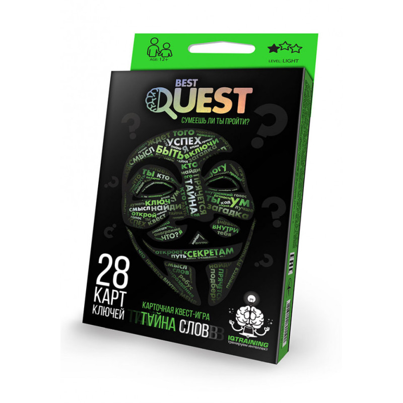 Карткова квест-гра BEST QUEST BQ-01 рос. мовою
