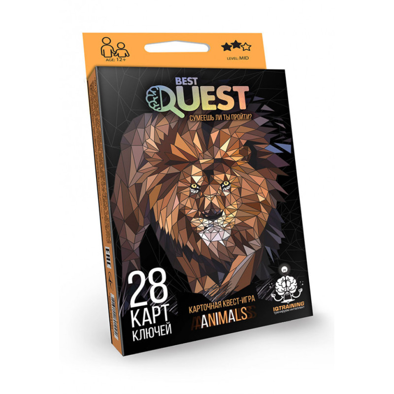 Детская карточная квест-игра "BEST QUEST" BQ-01 рус