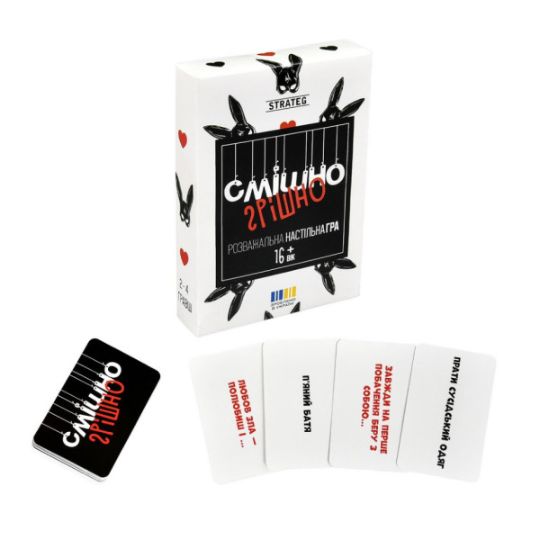 Настольная игра "Смешно-грешно" 30671, 98 карт (30671)
