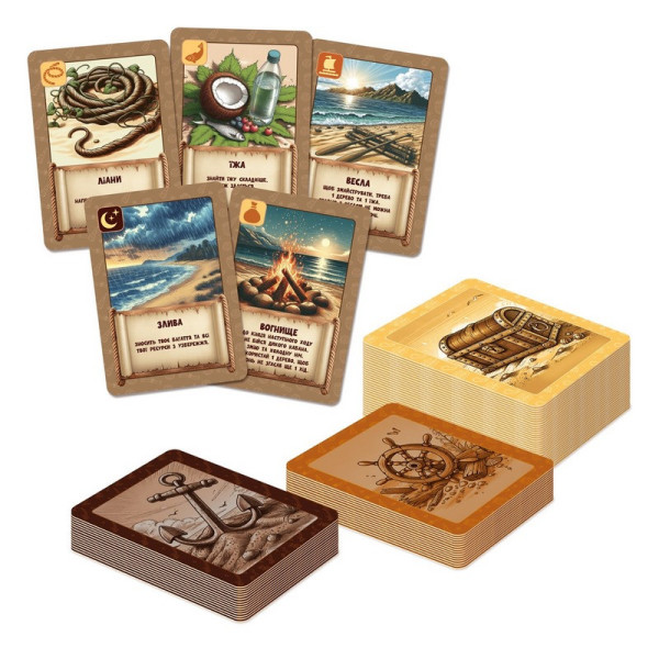 Настільна розважальна гра "Острів" VT5903-06, 100 карток (VT5903-06)