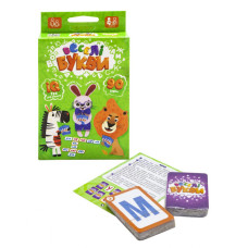 Дитяча розвиваюча настільна гра "Веселі літери" G-VB-01U укр. мовою (G-VB-01U)