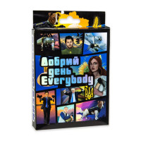 Карткова настільна гра «Добрий день Everybody» 30272 українською мовою 46 карток (30272)