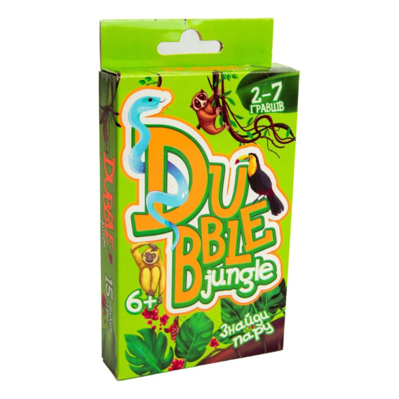 Настільна гра "Dubble jungle" Strateg 30344