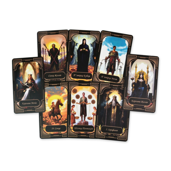 Гадальные карты Таро 30472 инструкция 78 штук (30472)
