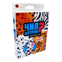 Настільна гра "Чия цяточка?" Strateg 30231 (30231)