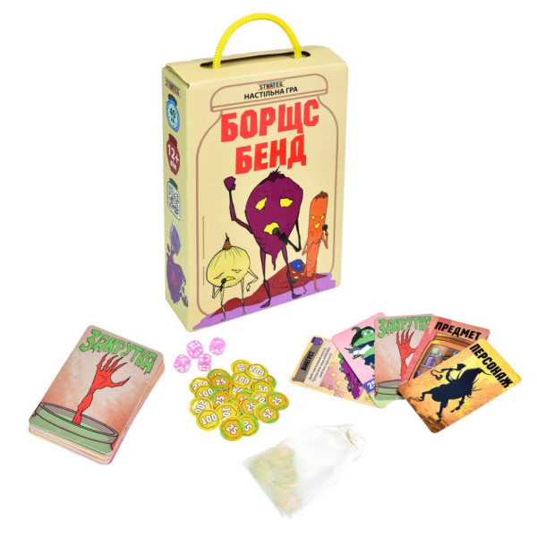 Карткова гра "Борщс Бенд" 30474 гральні картки 108 штук (30474)