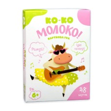Карткова гра "Ко-ко Молоко" 30386 розважальна, українською мовою