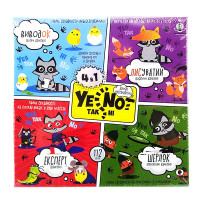 Карткова гра "YENOT ДаНетки" 4в1 YEN-02-01U укр. мовою (YEN-02-01U)