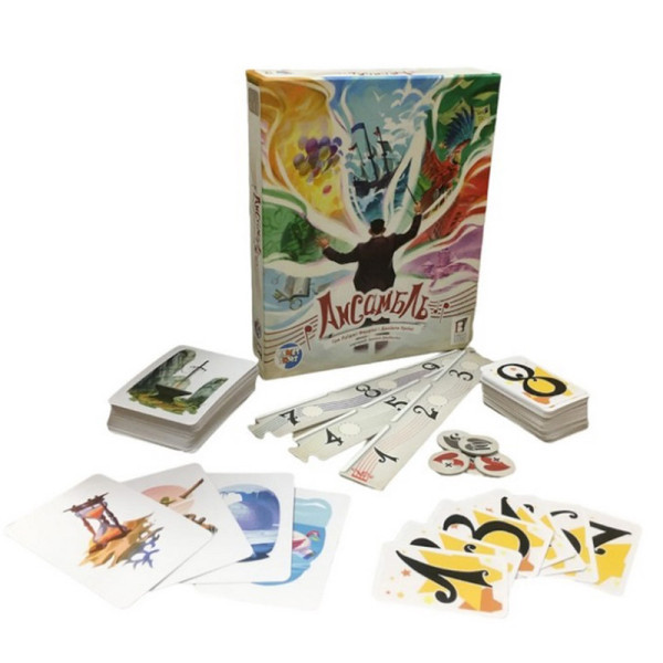 Карточная игра "Ансамбль" ANS001UA метка уровня, правила игры(ANS001UA)