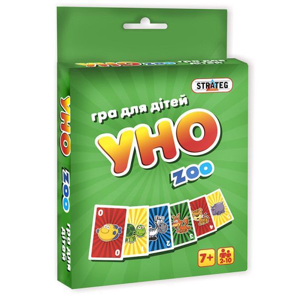 Настільна гра Уно zoo 7016 (укр.) (7016ST)