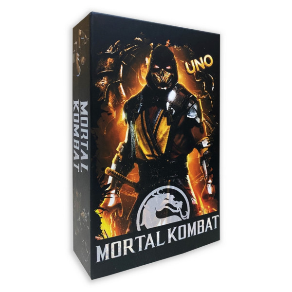 Настільна гра "Mortal Kombat UNO" PLR-0022 українською мовою (PLR-0022)