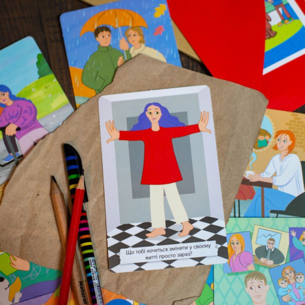 Психологічна гра для занять із дітьми "Давай поговоримо!" 10156039, 30 карток (10156039)