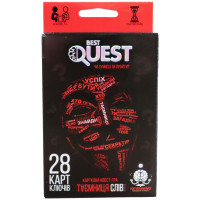 Карткова квест-гра "BEST QUEST" (укр.) BQ-01-01-04U  BQ-01-01U (BQ-01-01U(Red))