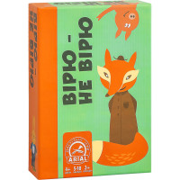 Настільна гра Вірю - Не вірю Arial 911302 для компанії (911302)