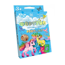 Дитяча розвиваюча настільна гра "ФортУно Cute Unicorns" UF-04-01U укр. мовою (UF-04-01U)