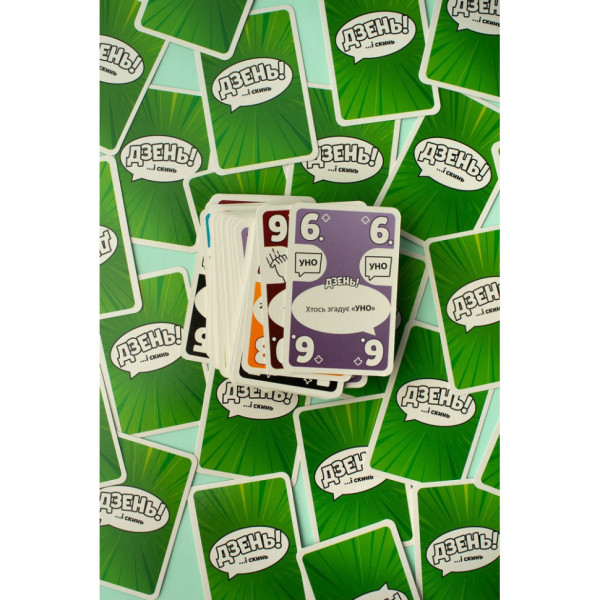 Настільна карткова гра "Дзень!" FGS72 українською мовою (FGS72)