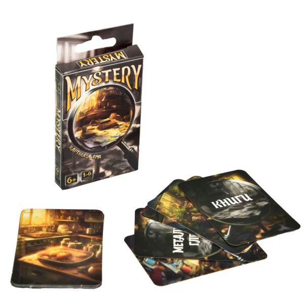 Карткова настільна гра "Mystery" 30393 українською мовою  (30393)
