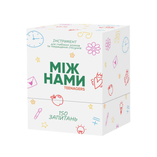 Настільна гра Між нами: Teenagers 0027MG, 150 карток з питаннями (0027MG)