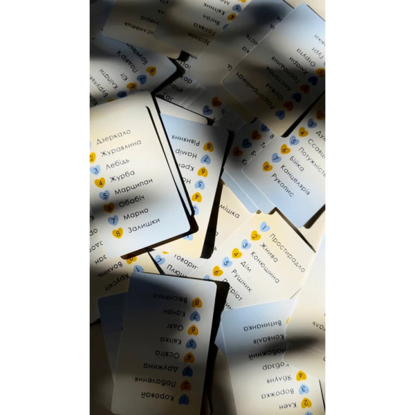 Карткова гра Розкажи-покажи Ukrainian culture CBRT-0414, 560 слів (CBRT-0414)